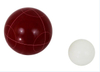 OEM在庫の耐久性のある芝生ゲーム樹脂ボッチボール